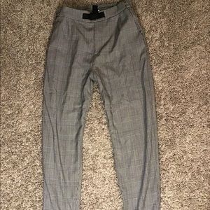 Squared formal pants